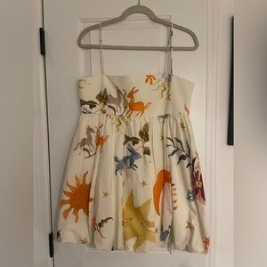 Zara Multicolor Printed Mini Dress
